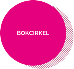 Ikon Knapp Bokcirkel Rosa